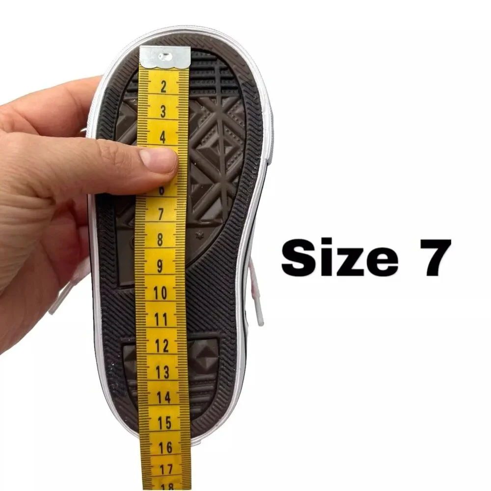 Converse Chuck Taylor All Star Toddler Boys Slip on Shoes Size 7 Black/Red